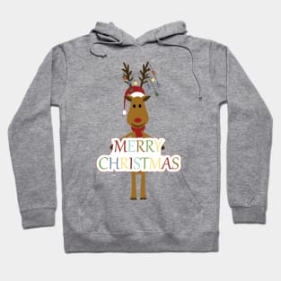 Merry Christmas reindeer Hoodie